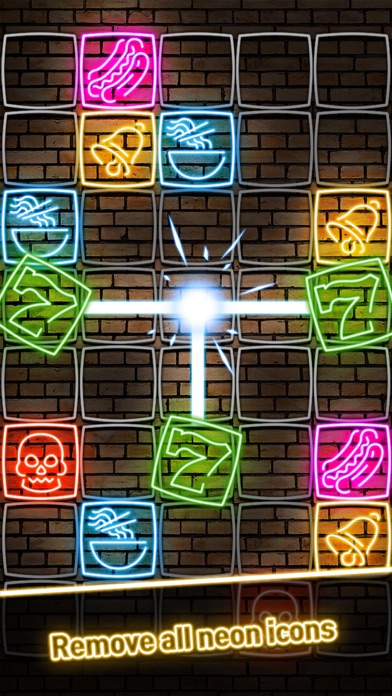 NeonPang : Cross Match Puzzle screenshot 3