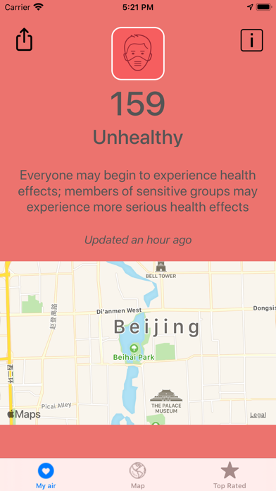 Track and Check Air Quality screenshot 3