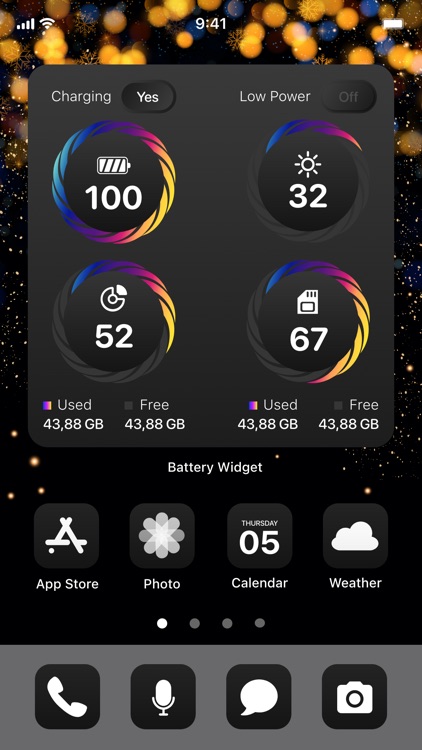 Battery Widget & Color Widgets screenshot-0