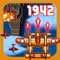 It is World War II, the story takes place in 1942 and you take on the role of "Super Ace", a brave fighter pilot