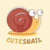 Snail Emoji Stickers Pack