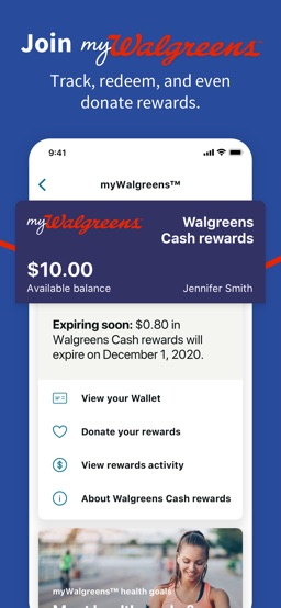 Walgreens app screenshot