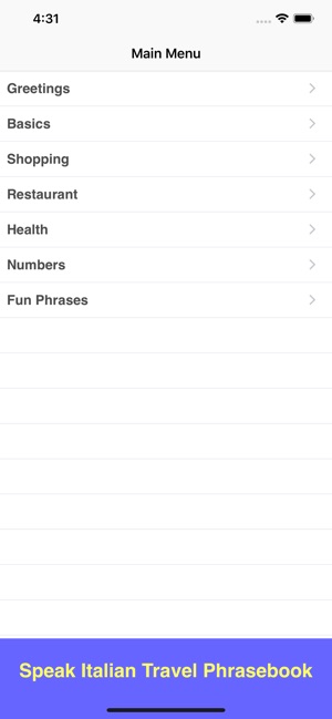 Speak Italian Phrasebook Lite(圖1)-速報App