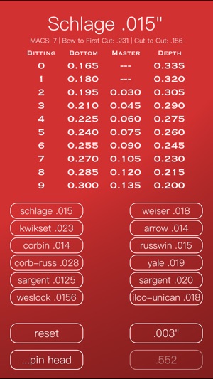 Pin Head - Lock Cylinder Calc(圖3)-速報App