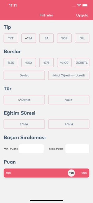 TercihList TYT YKS Tercih Botu(圖3)-速報App