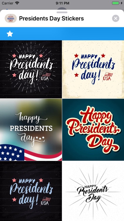 Presidents Day Stickers screenshot-4