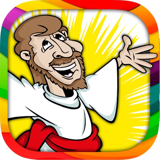 Bible Coloring Book Games Icon