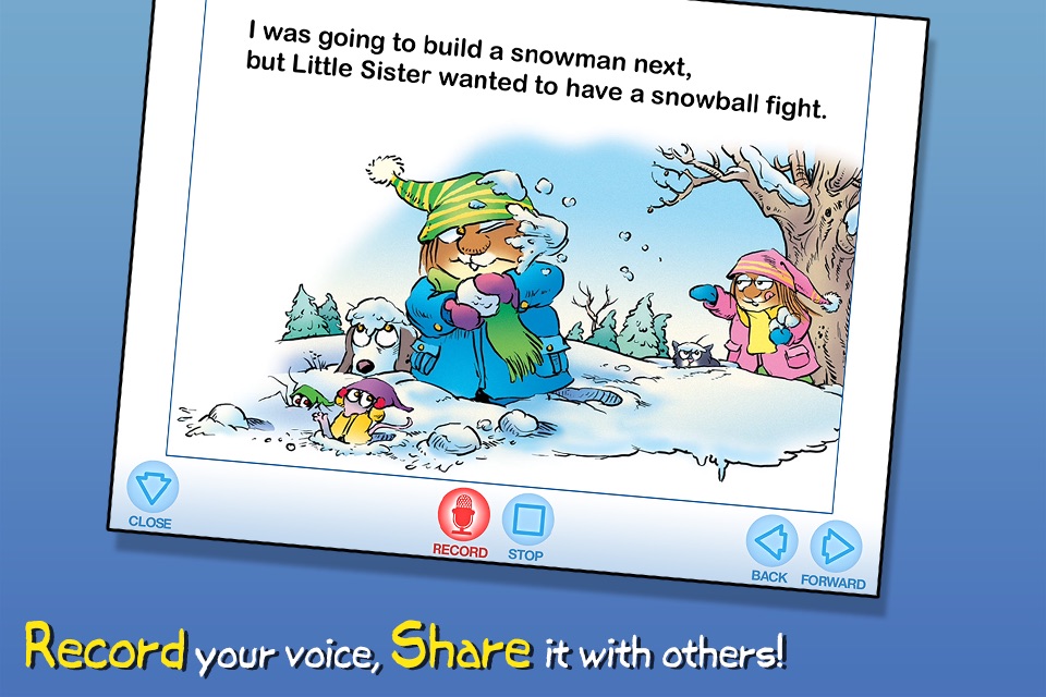 Just a Snowman  Little Critter screenshot 4