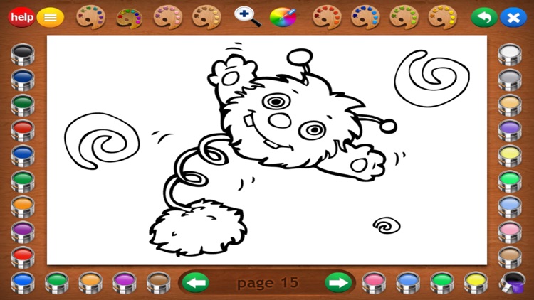 Coloring Book 15: Cute Times screenshot-3