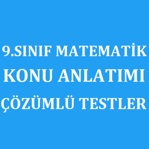 9.SINIF MATEMATİK