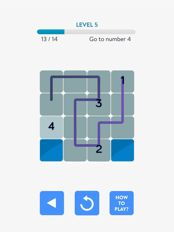 Line the Numbers - Puzzle Game