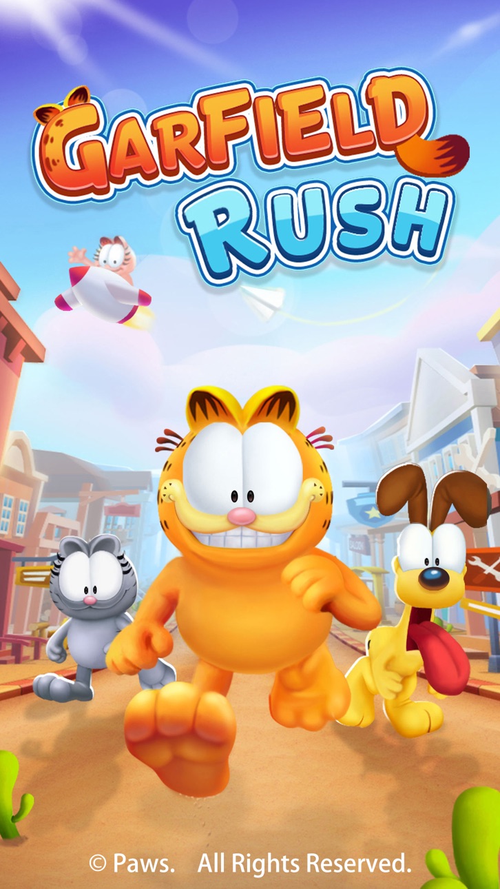 Garfield Rush - Free Hack screenshot 1 - iOS game interface