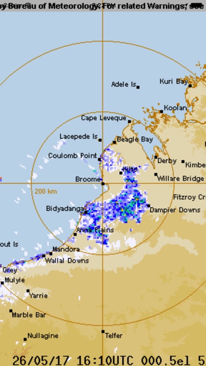 Rain Radar+ AU - BOM Radar
