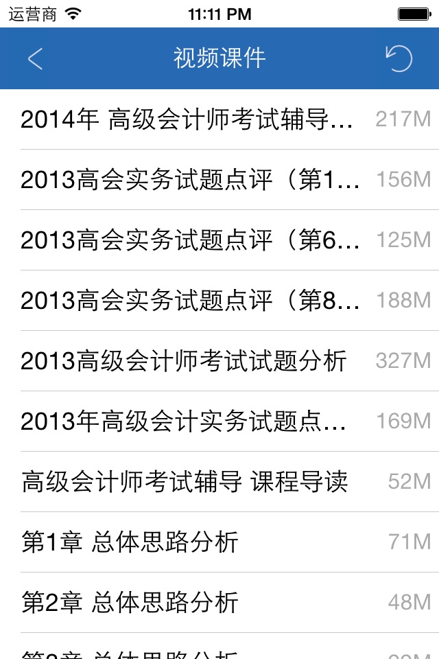 高级会计师iPhone版 screenshot 3