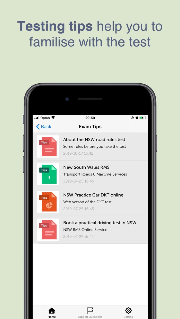 Driving Theory Test NSW