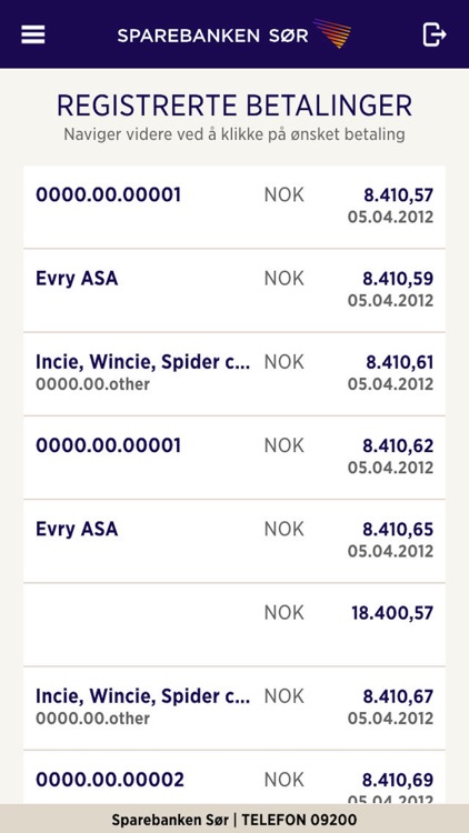 Sparebanken Sør Bedrift screenshot-3