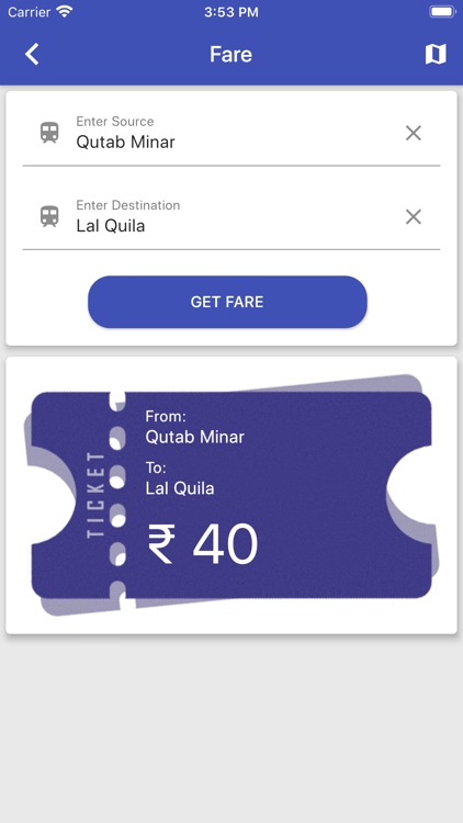 Delhi Metro Route Map and Fare screenshot-3