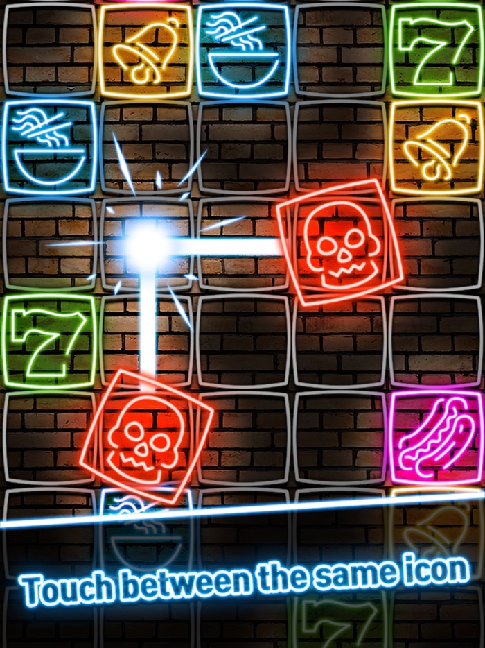NeonPang  Cross Match Puzzle