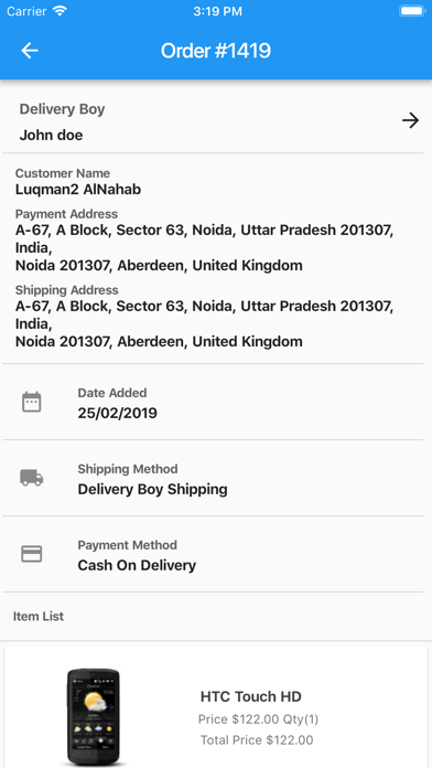 OpenCart Delivery Boy(Flutter) screenshot 4