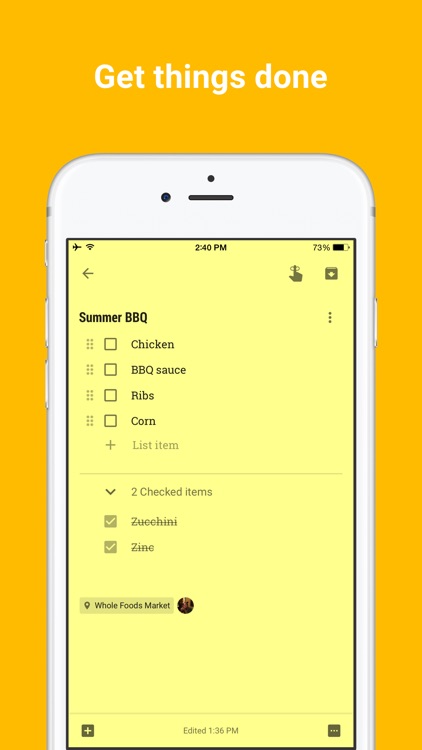 Google Keep - Notes and lists