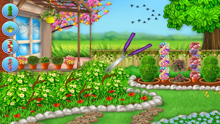 Garden Design Cleaning Games screenshot-4