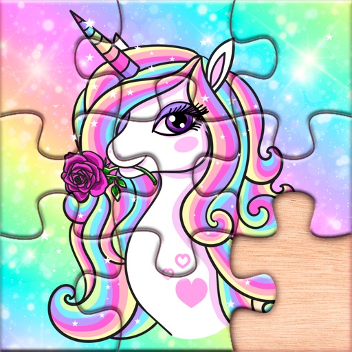 unicorn puzzles game for girls app for iphone free