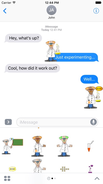 Crazy Scientist Sticker Pack