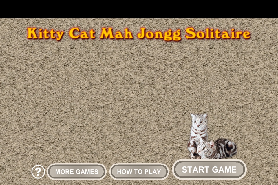 Kitty Cat Mah Jongg Solitaire screenshot 2