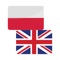 Icon Polish-English offline dict.