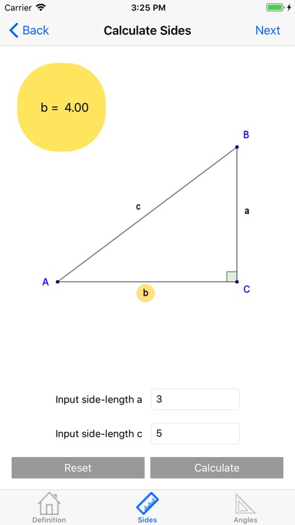 Trigonometry calc