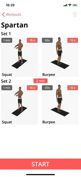 Game screenshot Bodyweight Workout Trainer apk