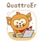 QuattroEr，超萌四耳猴表情！