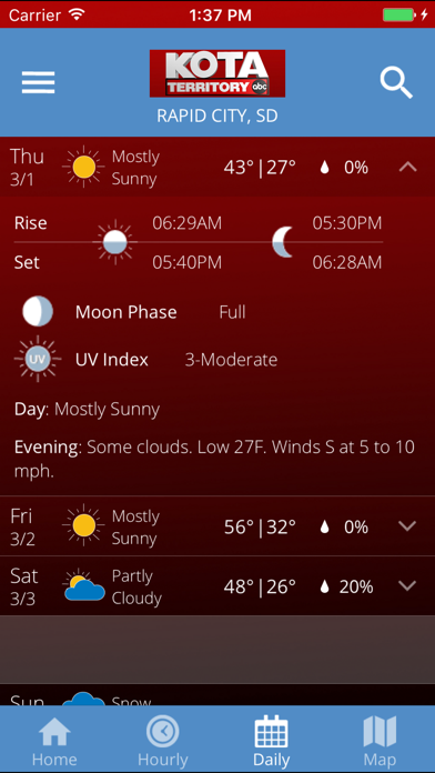 KOTA Mobile Weather screenshot 3