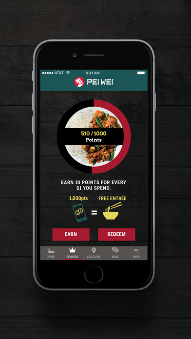 How to cancel & delete Pei Wei Online Ordering from iphone & ipad 3