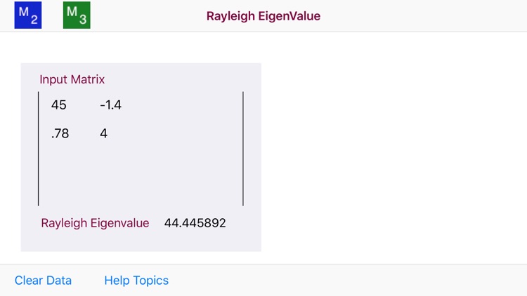 Rayleigh Eigenvalue screenshot-4