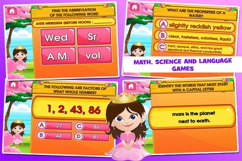 Princess 4th Grade School screenshot 2