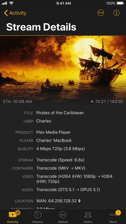 Remote for Tautulli screenshot-0