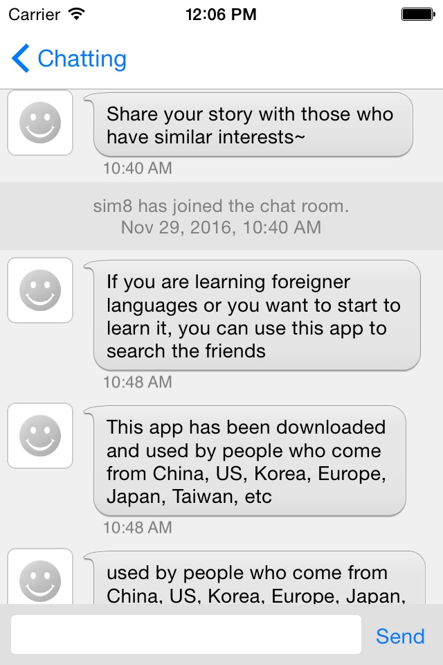 Fav Talk -Same hobby Chatting screenshot 4