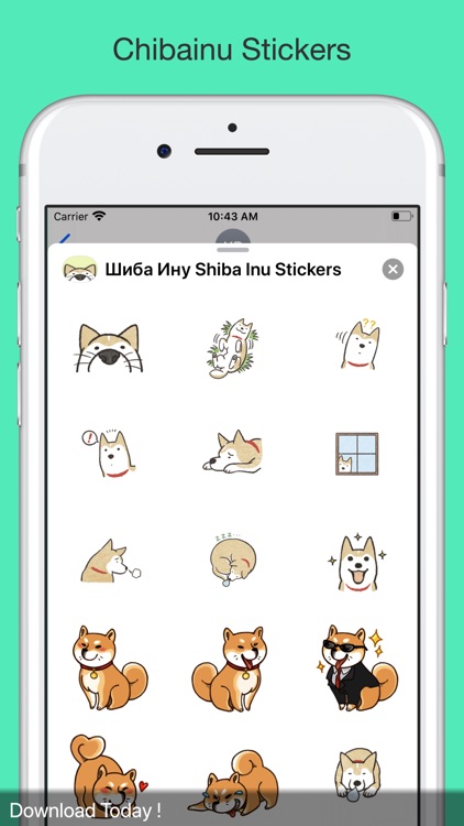 Шиба Ину Shiba Inu Stickers