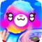 Kawaiiworld Cotton Candy Crafting Game is the perfect 2020 game for adults and kids, crafting & building Cotton Candy for girls and boys