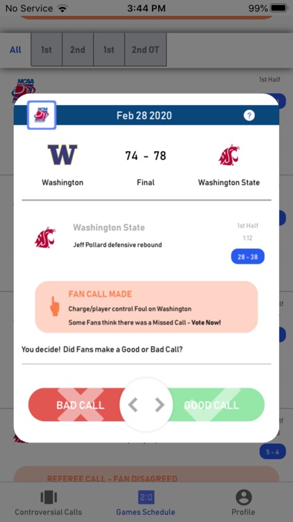 GoodCallBadCall