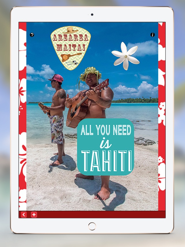Tahiti Stickers Dans L App Store