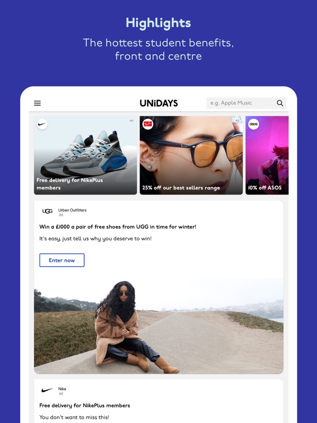 UNiDAYS: Student Discounts on the App Store