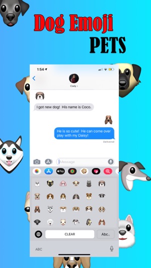 Dog Emoji - Pets(圖2)-速報App