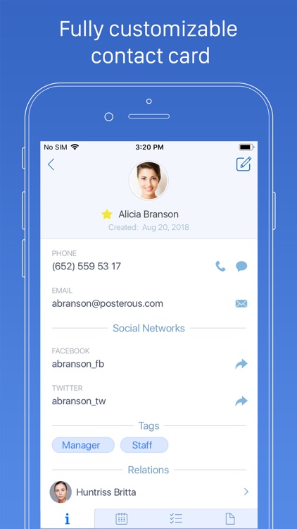 Top Contacts - Contact Manager