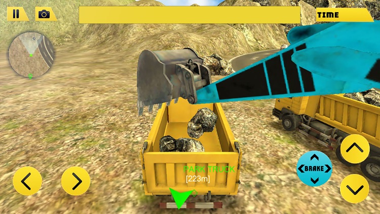 Heavy Excavator Rock Mining 3D screenshot-5