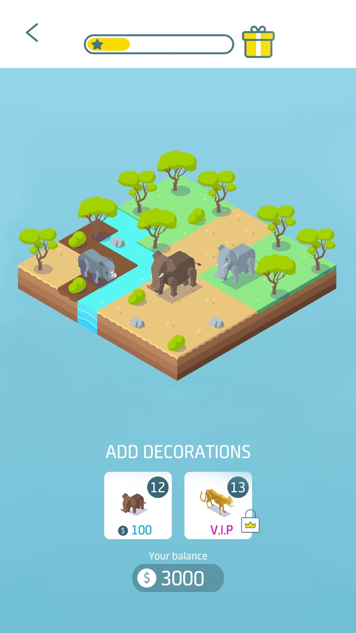 Color Garden - Build by Number Hack screenshot 2 - iOS game interface