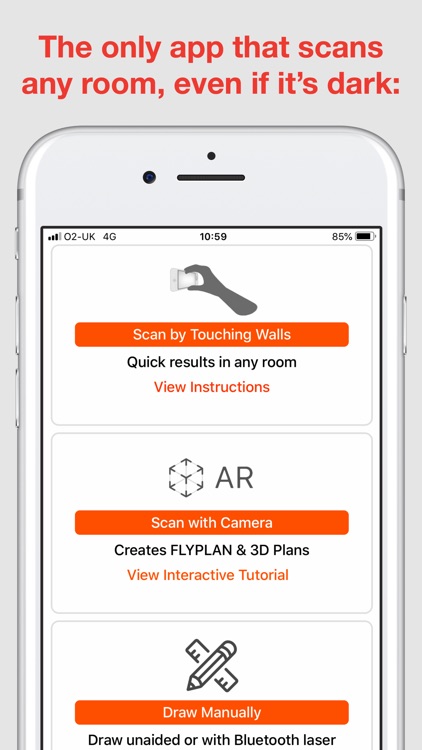 RoomScan Pro – floor plan app screenshot-1