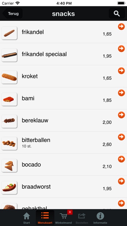 HaHa Fastfood Catering screenshot-3