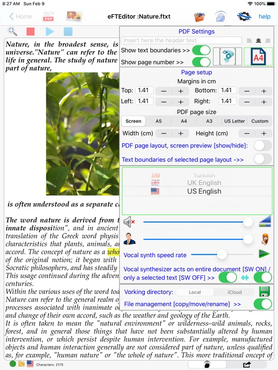 enhanced Formatted Text Editor screenshot-5